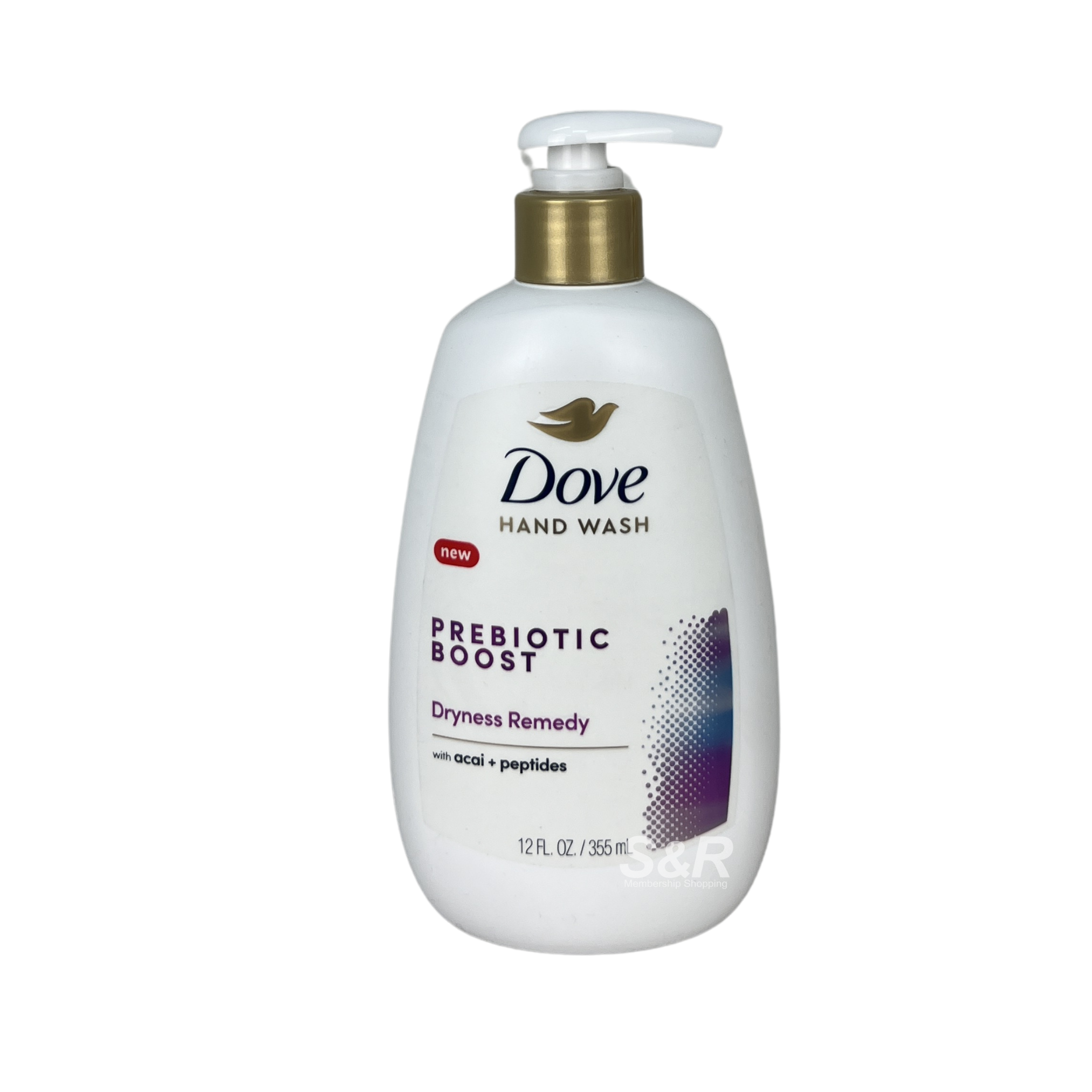 Dove Prebiotic Hand Wash Dryness Remedy with Acai + Peptides 355mL